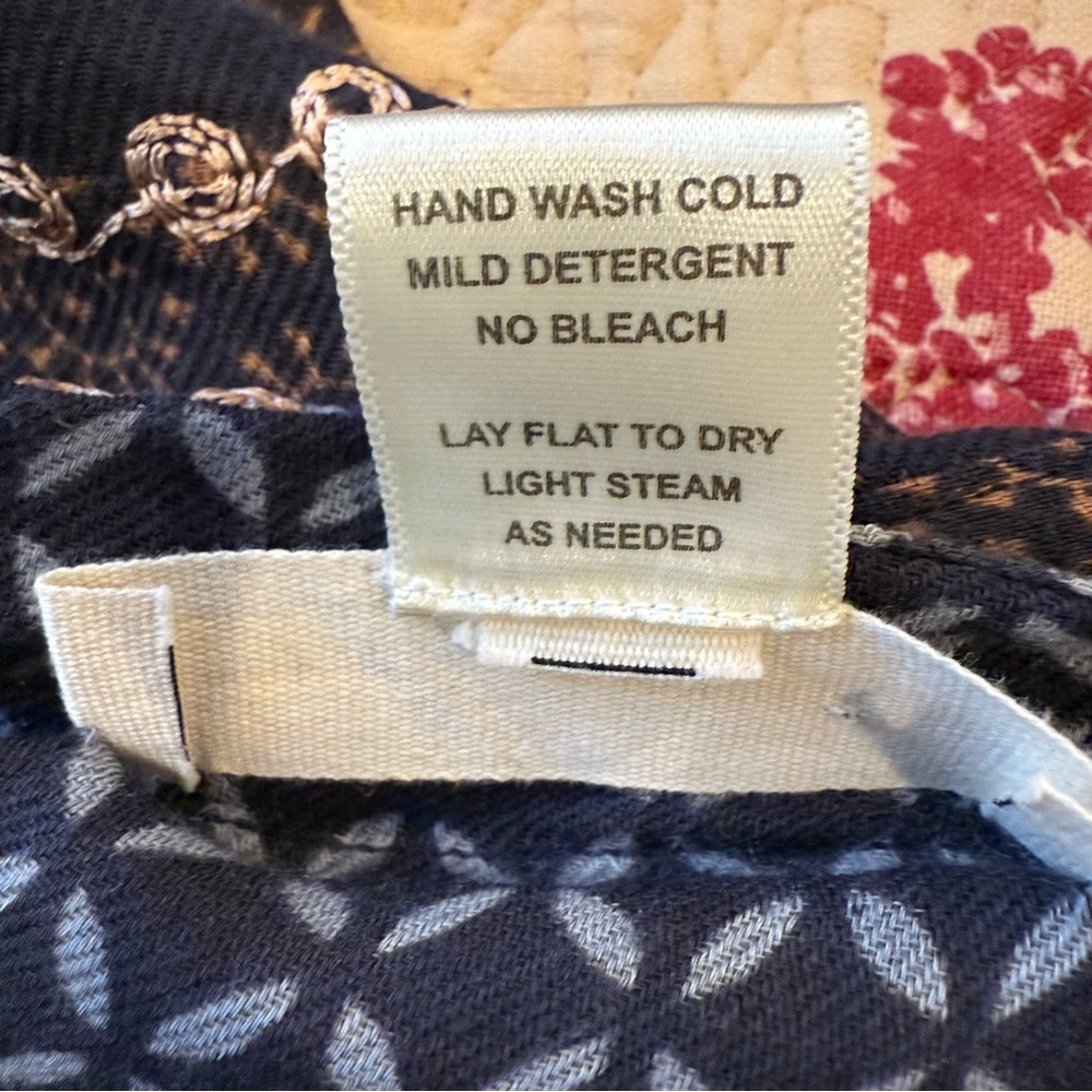 Lovestitch Pfeiffer Open Front Patchwork Lagenloo… - image 7